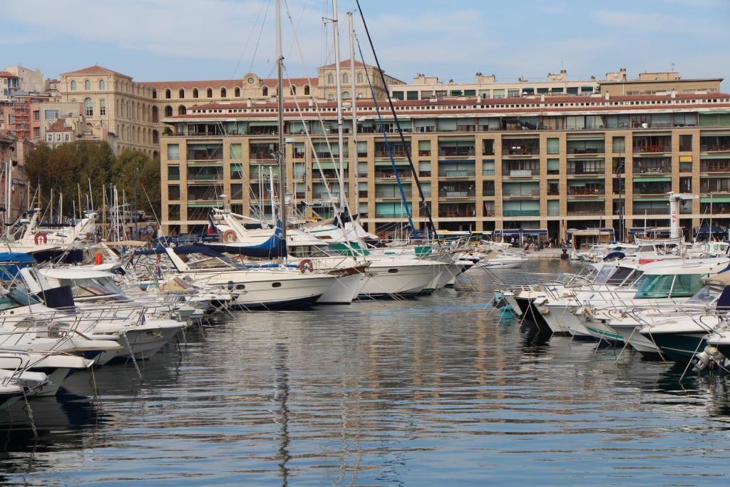 Appartamento Escapade Vieux-Port Marsiglia Esterno foto